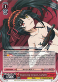 DAL/W79-TE06 Engraving Despair, Kurumi - Date A Live Trial Deck English Weiss Schwarz Trading Card Game