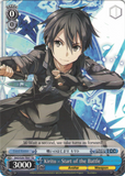 SAO/S20-TE07 Kirito - Start of the Battle - Sword Art Online Trial Deck English Weiss Schwarz Trading Card Game