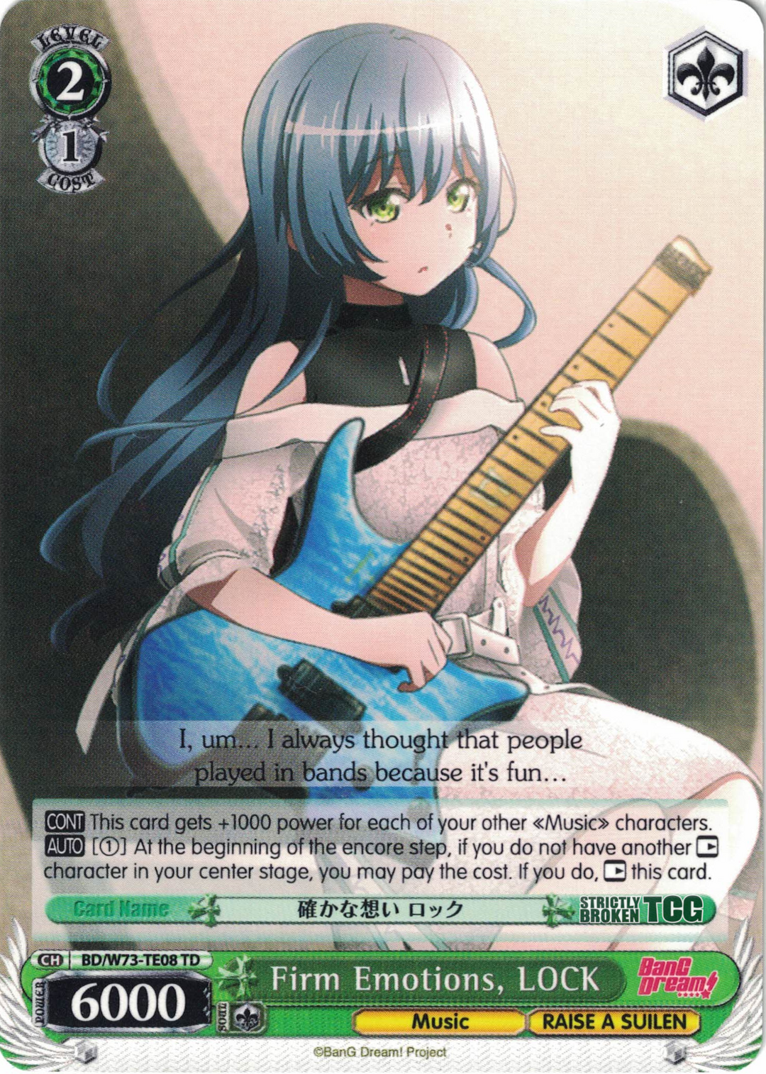 BanG Dream! Raise A Suilen Trial Deck – Strictly Broken TCG