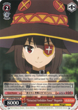 KS/W49-TE08 “Ostracized Forbidden Power” Megumin - KONOSUBA -God’s blessing on this wonderful world! Trial Deck English Weiss Schwarz Trading Card Game