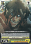 AOT/S35-TE08 "Sudden Reinforcement" Eren Titan - Attack On Titan Trial Deck English Weiss Schwarz Trading Card Game