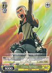 AOT/S35-TE09 Conny Springer - Attack On Titan Trial Deck English Weiss Schwarz Trading Card Game