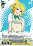 LL/W36-TE09 "Summer Uniform" Eli Ayase - Love Live! School Idol Festival Trial Deck English Weiss Schwarz Trading Card Game