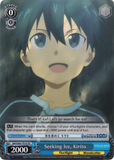 SAO/S65-TE10 Seeking Ice, Kirito - Sword Art Online -Alicization- Trial Deck English Weiss Schwarz Trading Card Game