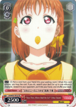 LSS/W53-TE10 "Now Then, Where Shall We Go?" Chika Takami - Love Live! Sunshine!! Extra Booster Trial Deck English Weiss Schwarz Trading Card Game