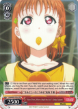 LSS/W53-TE10 "Now Then, Where Shall We Go?" Chika Takami - Love Live! Sunshine!! Extra Booster Trial Deck English Weiss Schwarz Trading Card Game