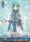 SAO/SE23-TE10 Place to Return to, Asuna - Sword Art Online II Trial Deck English Weiss Schwarz Trading Card Game