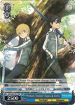 SAO/S65-TE11 "Primary Trainee" Eugeo & Kirito - Sword Art Online -Alicization- Trial Deck English Weiss Schwarz Trading Card Game