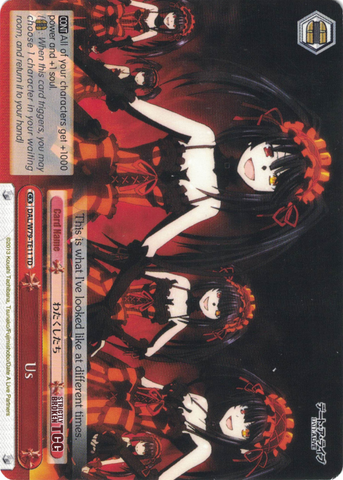 DAL/W79-TE11 Us - Date A Live Trial Deck English Weiss Schwarz Trading Card Game