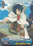 LH/SE20-TE11 Shiroe Riding a Gryphon - LOG HORIZON Trial Deck English Weiss Schwarz Trading Card Game