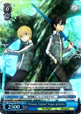 SAO/S65-TE11S Primary Trainee" Eugeo & Kirito (Foil) - Sword Art Online -Alicization- Vol. 1 English Weiss Schwarz Trading Card Game