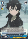 SAO/S20-TE12 Kirito - Snow Mountain on Floor 55 - Sword Art Online Trial Deck English Weiss Schwarz Trading Card Game