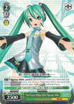 PD/S22-TE12 "Full Power Mikku Miku"Hatsune Miku - Hatsune Miku -Project DIVA- ƒ Trial Deck English Weiss Schwarz Trading Card Game