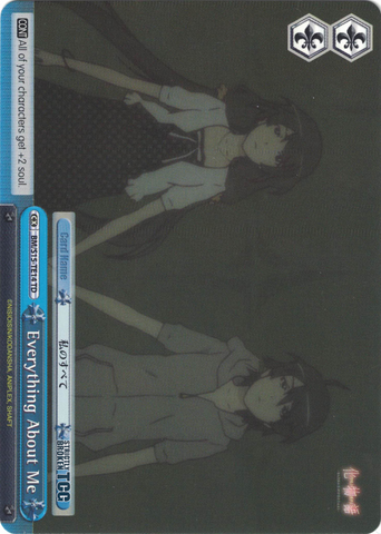 BM/S15-TE14 Everything About Me - BAKEMONOGATARI Trial Deck English Weiss Schwarz Trading Card Game