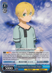 SAO/S65-TE14 Fate Beginning to Change, Eugeo - Sword Art Online -Alicization- Trial Deck English Weiss Schwarz Trading Card Game