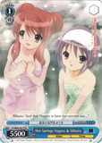 SY/W08-TE15 Hot Springs Nagato & Mikuru - The Melancholy of Haruhi Suzumiya English Weiss Schwarz Trading Card Game