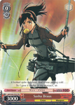 AOT/S35-TE15 Sasha Braus - Attack On Titan Trial Deck English Weiss Schwarz Trading Card Game