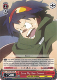 GL/S52-TE16 Save My Bro! Simon - Gurren Lagann Trial Deck English Weiss Schwarz Trading Card Game