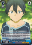 SAO/S65-TE17 "Lost Child of Vecta" Kirito - Sword Art Online -Alicization- Trial Deck English Weiss Schwarz Trading Card Game