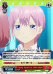 5HY/W83-TE17S Talking About Love, Ichika Nakano (Foil) - The Quintessential Quintuplets English Weiss Schwarz Trading Card Game