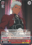 FS/S34-TE17 Familiar's Work, Archer - Fate/Stay Night Unlimited Blade Works Vol.1 Trial Deck English Weiss Schwarz Trading Card Game