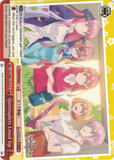 5HY/W83-TE18 Quintuplets Lined Up - The Quintessential Quintuplets English Weiss Schwarz Trading Card Game