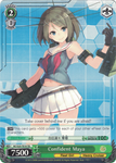 KC/S25-TE19 Confident Maya - Kancolle Trial Deck English Weiss Schwarz Trading Card Game