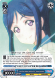 LSS/W53-TE20 "Now Then, Where Shall We Go?" Kanan Matsuura - Love Live! Sunshine!! Extra Booster Trial Deck English Weiss Schwarz Trading Card Game