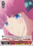 5HY/W83-TE21 Chilly Reception, Nino Nakano - The Quintessential Quintuplets English Weiss Schwarz Trading Card Game