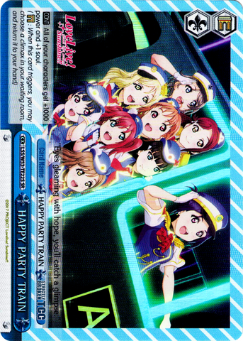 LSS/WE53-TE22S HAPPY PARTY TRAIN (Foil) - Love Live! Sunshine!! Extra Booster English Weiss Schwarz Trading Card Game