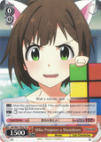 IMC/W41-TE22 Miku Proposes a Showdown - The Idolm@ster Cinderella Girls Trial Deck English Weiss Schwarz Trading Card Game