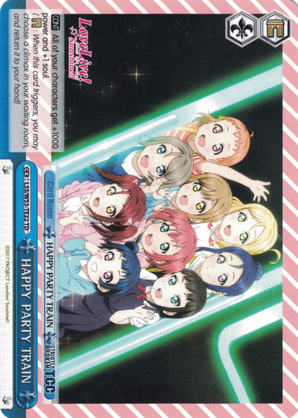LSS/W53-TE22 HAPPY PARTY TRAIN - Love Live! Sunshine!! Extra Booster Trial Deck English Weiss Schwarz Trading Card Game