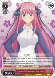 5HY/W83-TE25 Second of the Quintuplets, Nino Nakano - The Quintessential Quintuplets English Weiss Schwarz Trading Card Game