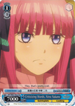 5HY/W83-TE32 Criticizing Words, Nino Nakano - The Quintessential Quintuplets English Weiss Schwarz Trading Card Game