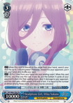 5HY/W83-TE52 Headphone Girl, Miku Nakano - The Quintessential Quintuplets English Weiss Schwarz Trading Card Game