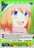 5HY/W83-TE61S Playing Tag, Yotsuba Nakano (Foil) - The Quintessential Quintuplets English Weiss Schwarz Trading Card Game