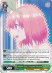 5HY/W83-TE63 Ribbon Girl, Yotsuba Nakano - The Quintessential Quintuplets English Weiss Schwarz Trading Card Game