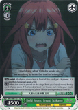 5HY/W83-TE77 Bold Move, Itsuki Nakano - The Quintessential Quintuplets English Weiss Schwarz Trading Card Game