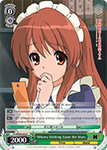 SY/WE09-E05 Mikuru Wishing Upon the Stars - The Melancholy of Haruhi Suzumiya Extra Booster English Weiss Schwarz Trading Card Game