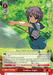 SY/WE09-E19e Endless Eight - The Melancholy of Haruhi Suzumiya Extra Booster English Weiss Schwarz Trading Card Game
