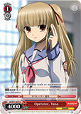 AB/W31-E073 Operator, Yusa - Angel Beats! Re:Edit English Weiss Schwarz Trading Card Game