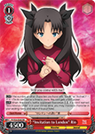 FS/S36-E048 “Invitation to London” Rin - Fate/Stay Night Unlimited Blade Works Vol.2 English Weiss Schwarz Trading Card Game
