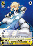 FZ/S17-E002 King of Ideals, Saber - Fate/Zero English Weiss Schwarz Trading Card Game