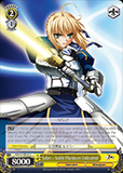 FZ/S17-E015 Saber - Noble Phantasm Unleashed - Fate/Zero English Weiss Schwarz Trading Card Game