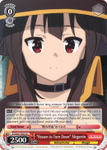 KS/W49-TE04 “Reason to Turn Down” Megumin - KONOSUBA -God’s blessing on this wonderful world! Trial Deck English Weiss Schwarz Trading Card Game