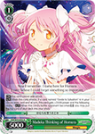 MM/W35-E032 Madoka Thinking of Homura - Puella Magi Madoka Magica The Movie -Rebellion- English Weiss Schwarz Trading Card Game