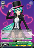 PD/S29-E028 Hatsune Miku "Magician" - Hatsune Miku: Project DIVA F 2nd English Weiss Schwarz Trading Card Game